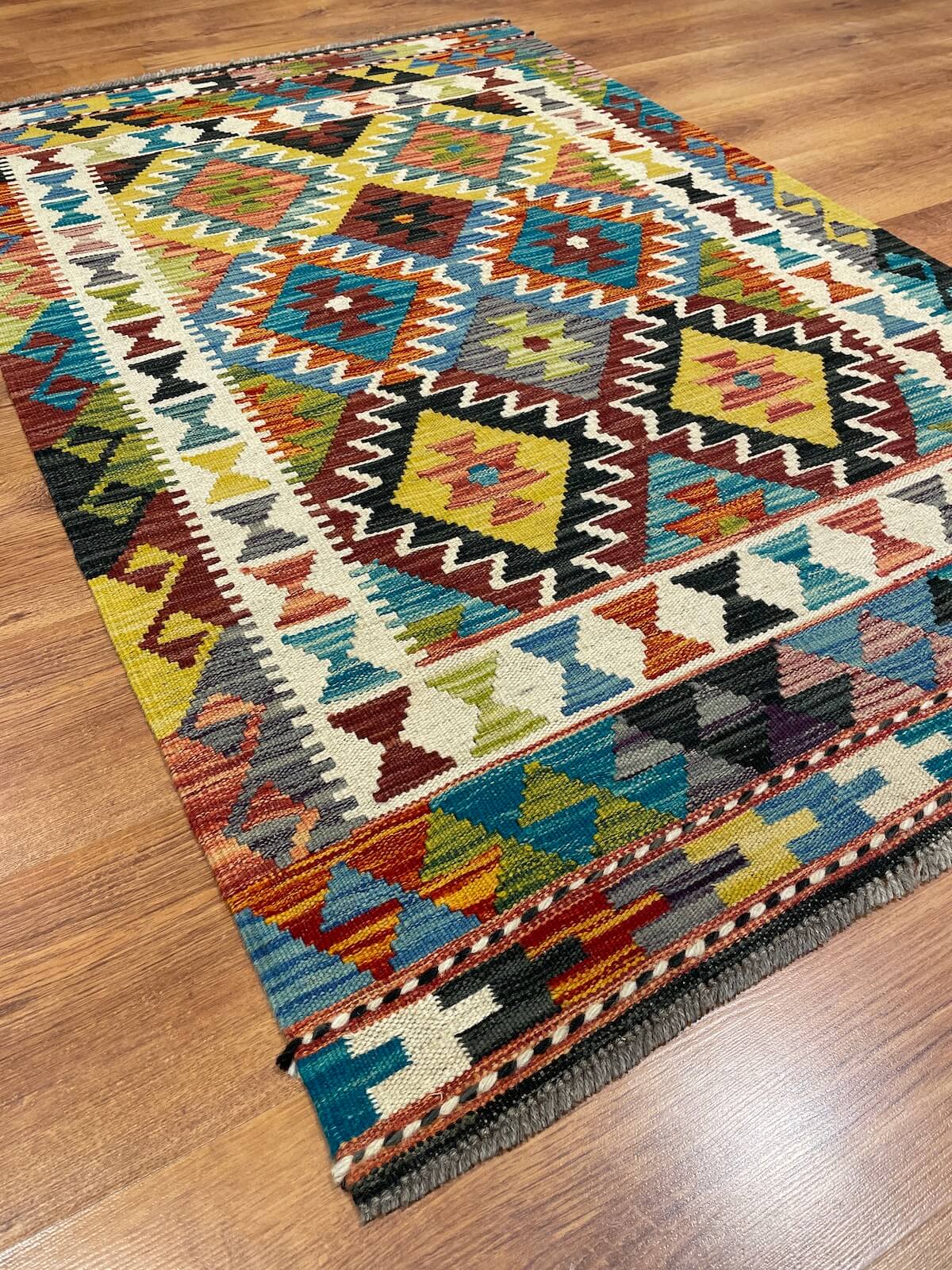Anatolian Handwoven Kilim by Camel Carpet
