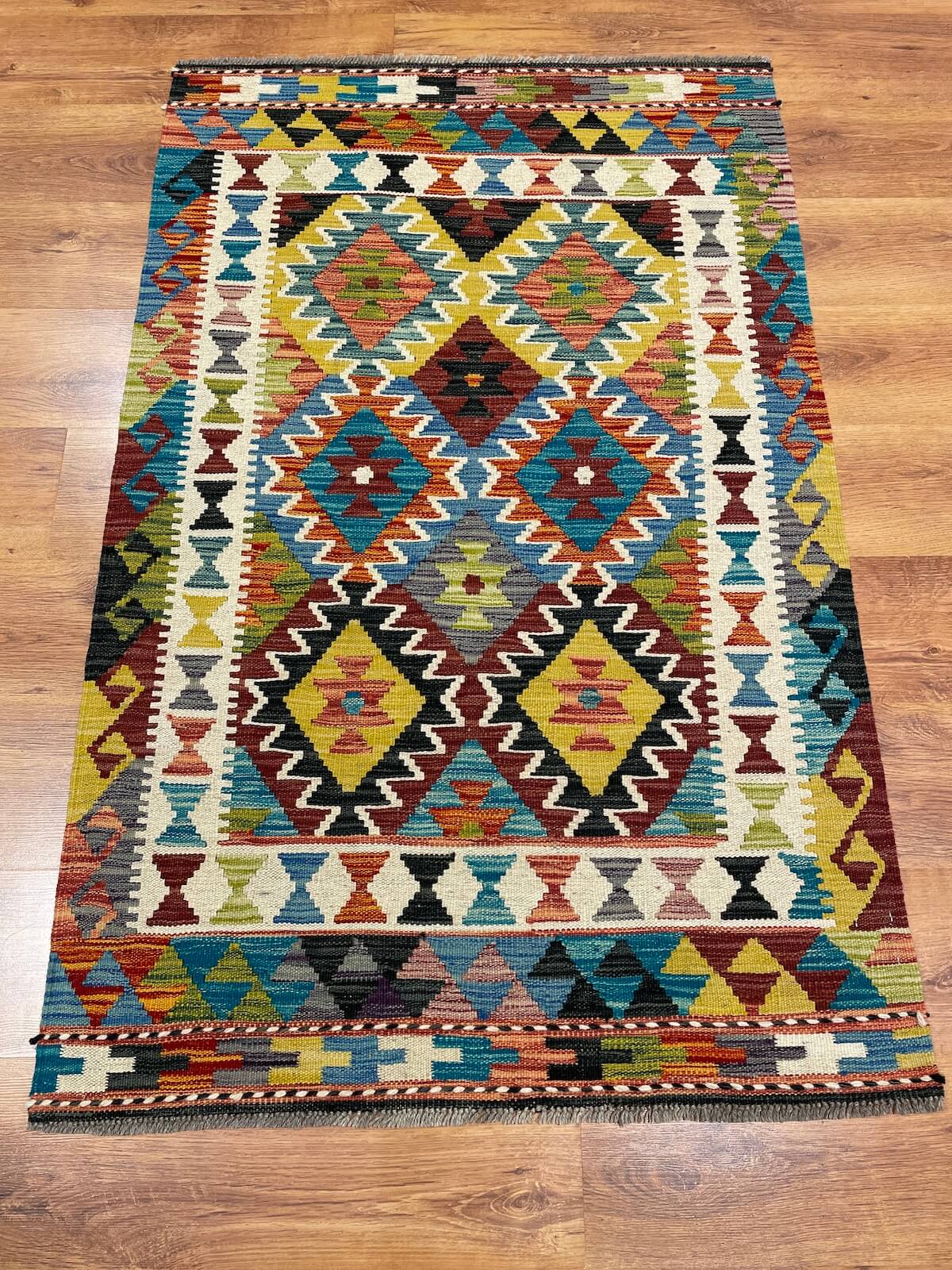 Anatolian Handwoven Kilim by Camel Carpet