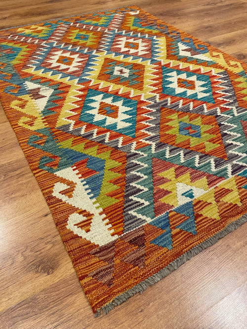 Anatolian Handwoven Kilim by Camel Carpet