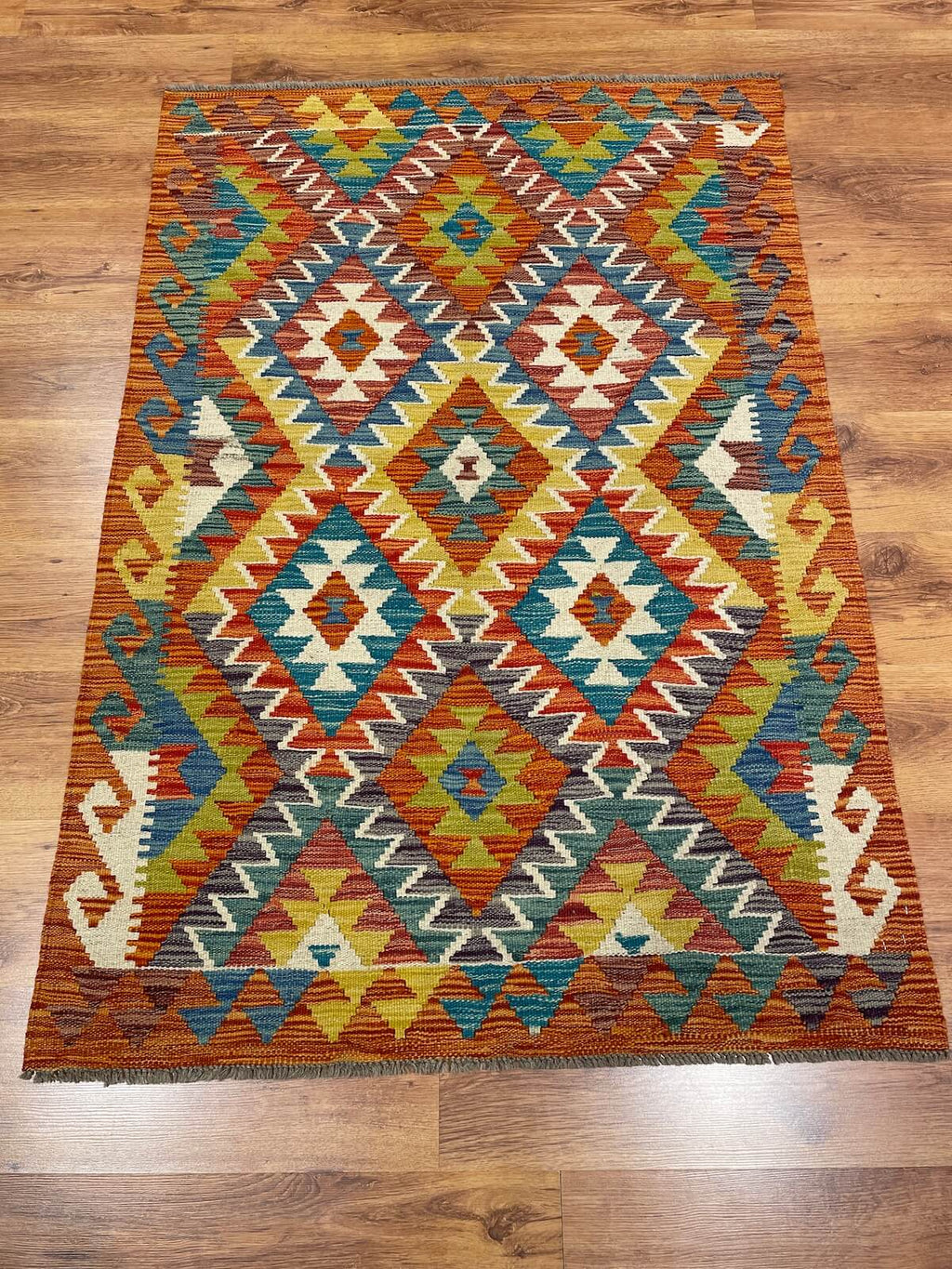 Anatolian Handwoven Kilim by Camel Carpet