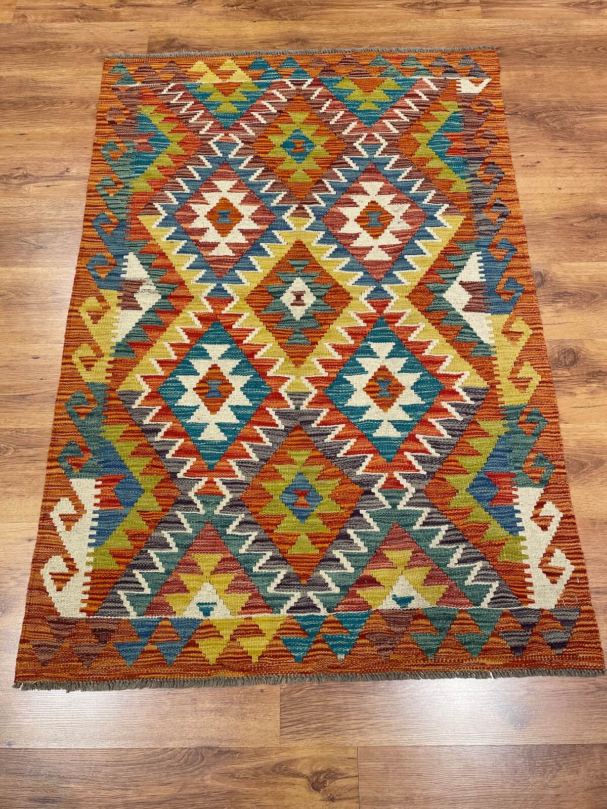 Anatolian Handwoven Kilim by Camel Carpet