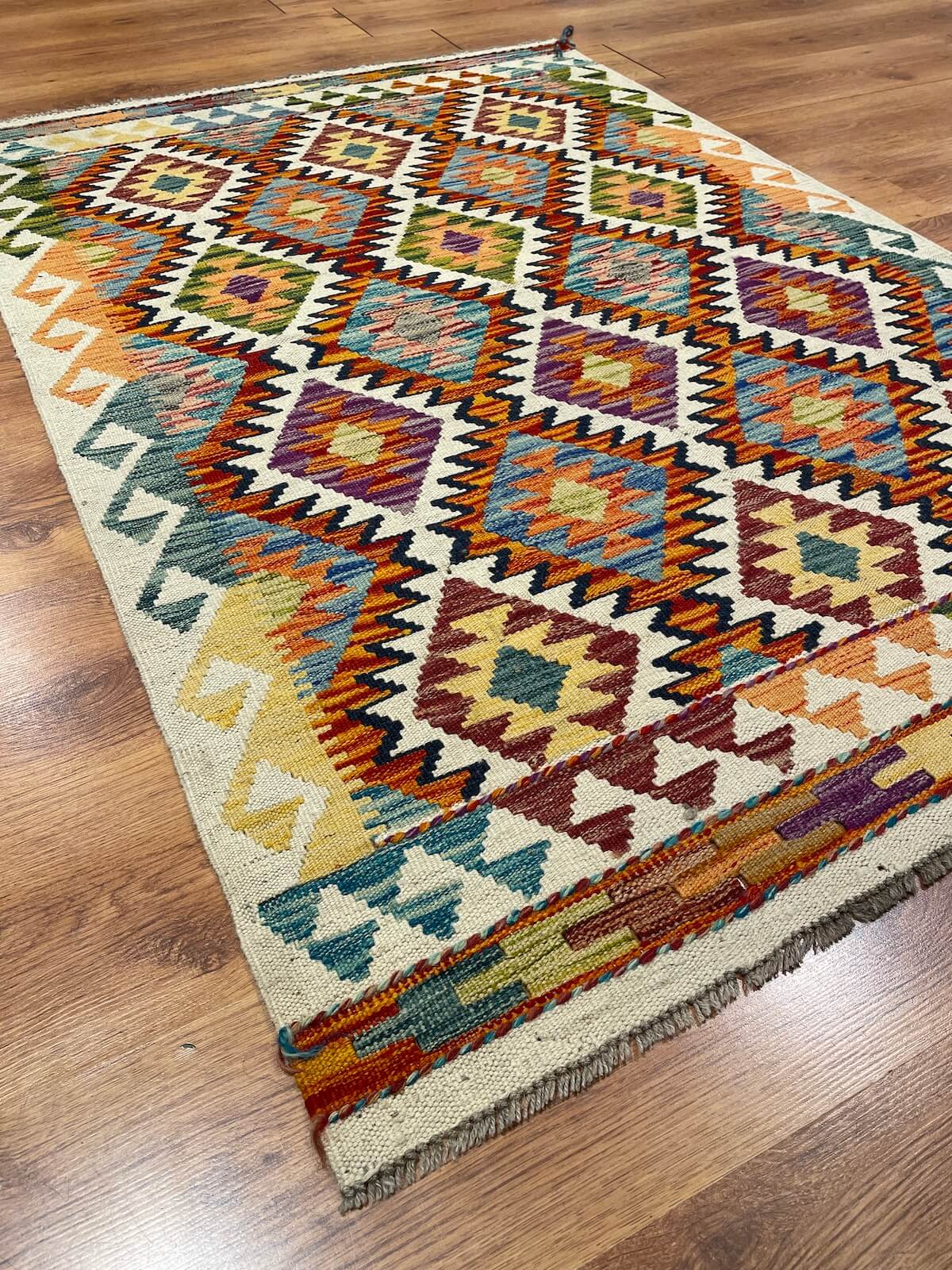 Anatolian Handwoven Kilim by Camel Carpet