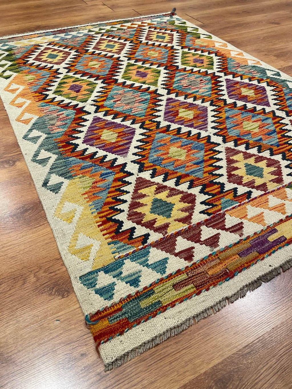 Anatolian Handwoven Kilim by Camel Carpet