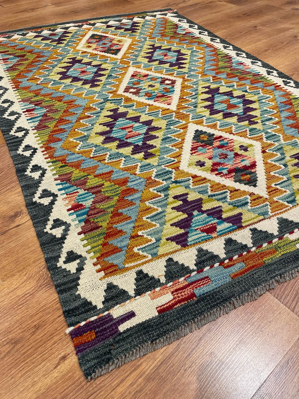 Anatolian Handwoven Kilim by Camel Carpet