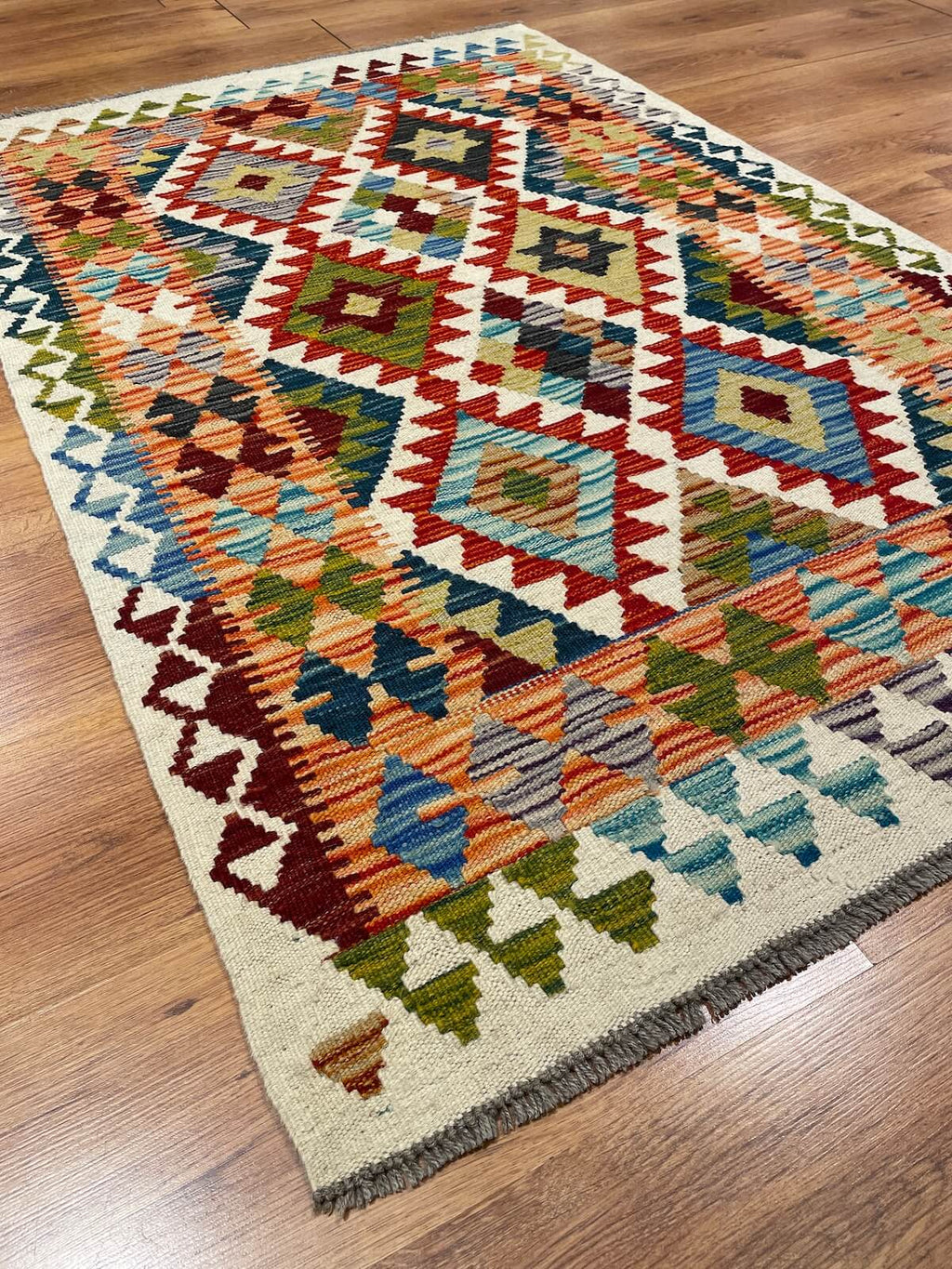 Anatolian Handwoven Kilim by Camel Carpet