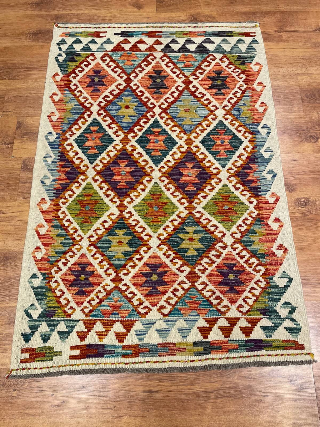 Anatolian Handwoven Kilim by Camel Carpet