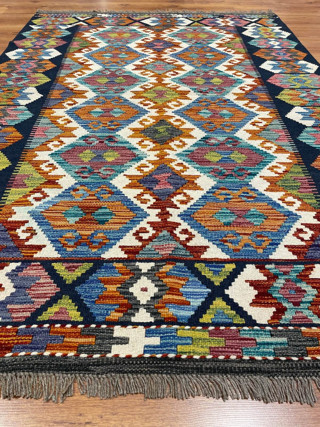 Anatolian Handwoven Kilim by Camel Carpet