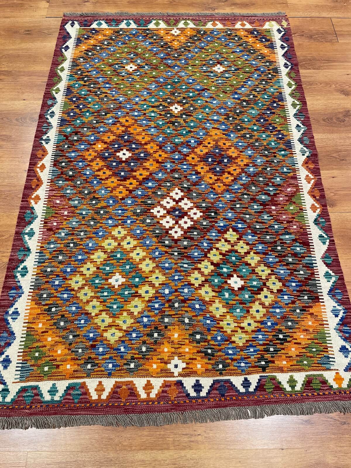 Anatolian Handwoven Kilim by Camel Carpet