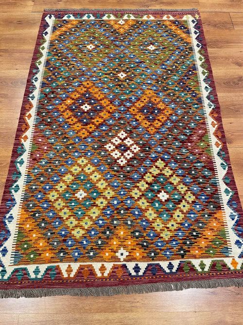 Anatolian Handwoven Kilim by Camel Carpet