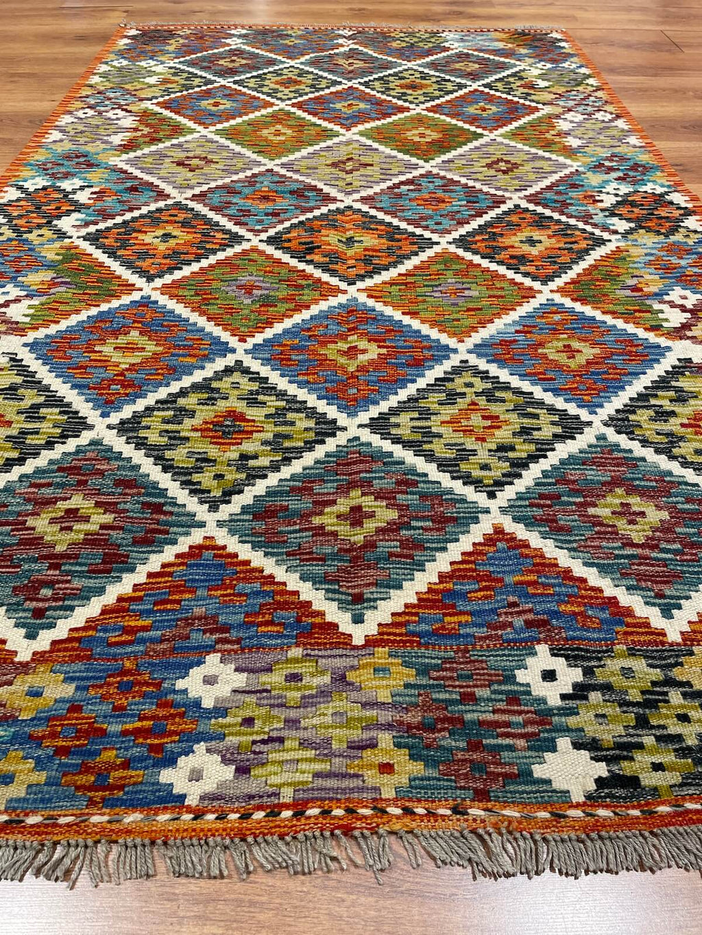 Anatolian Handwoven Kilim by Camel Carpet