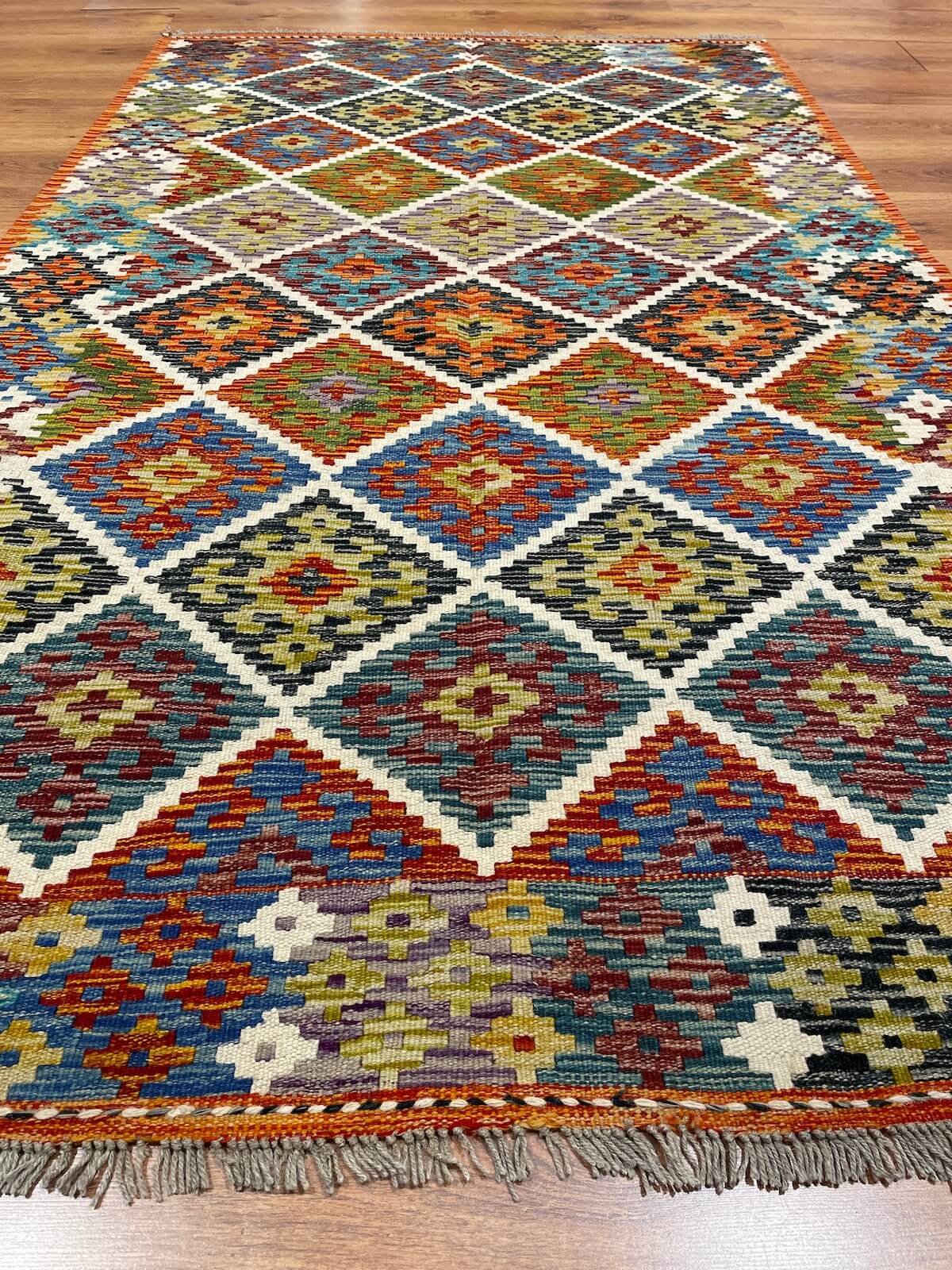 Anatolian Handwoven Kilim by Camel Carpet