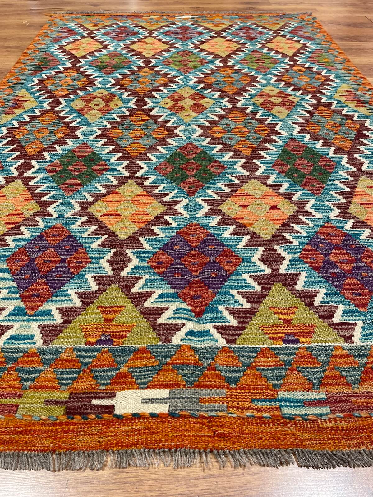 Anatolian Handwoven Kilim by Camel Carpet