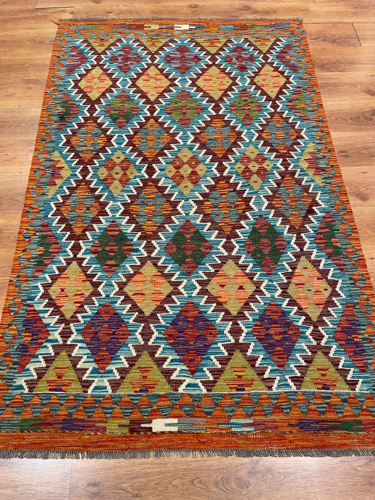 Anatolian Handwoven Kilim by Camel Carpet