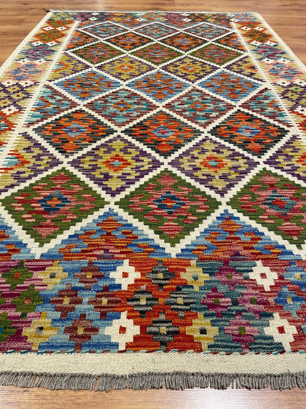 Anatolian Handwoven Kilim by Camel Carpet