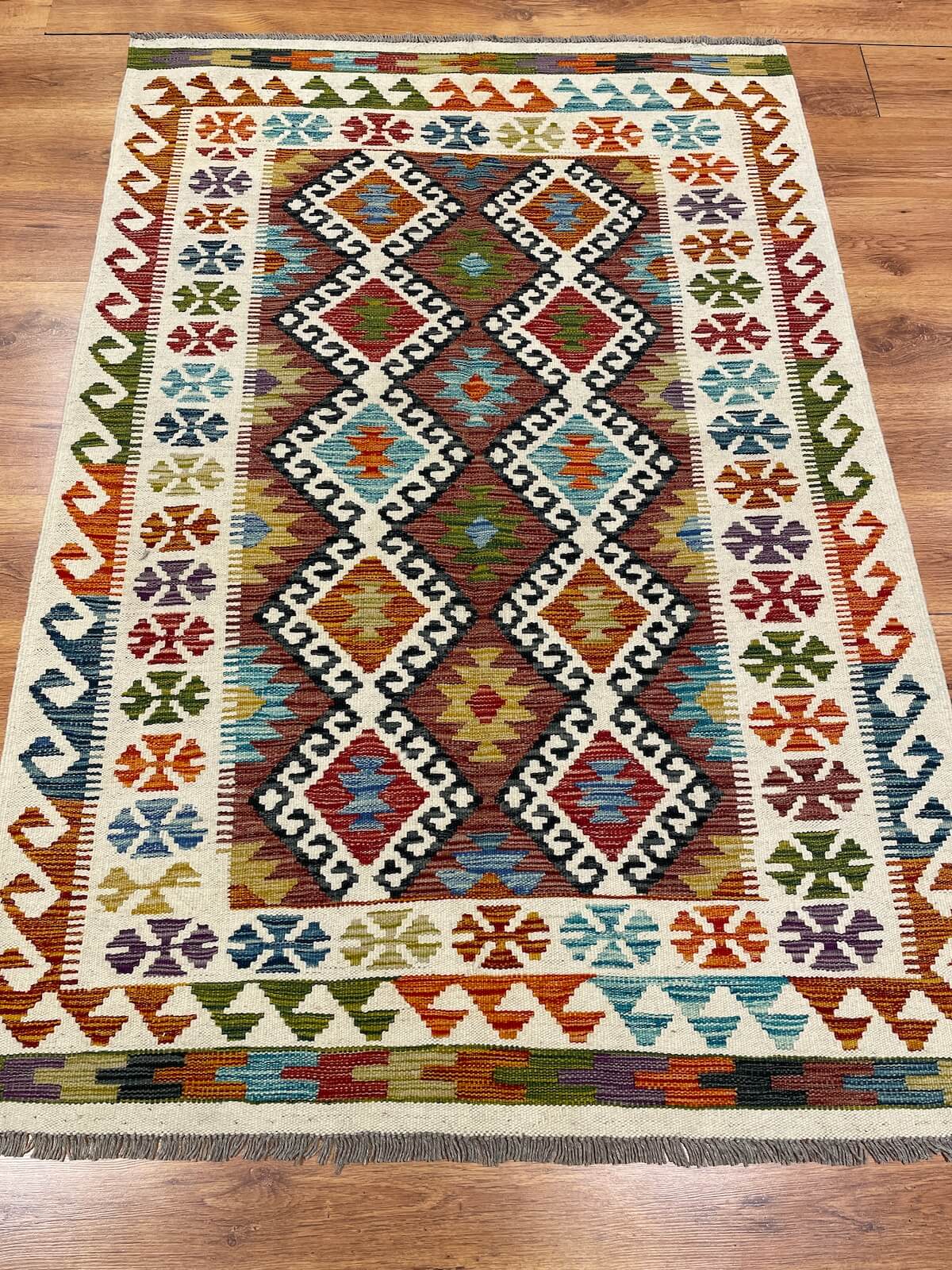 Anatolian Handwoven Kilim by Camel Carpet