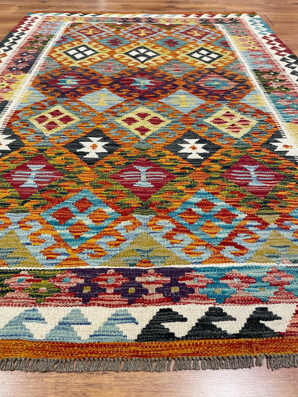 Anatolian Handwoven Kilim by Camel Carpet