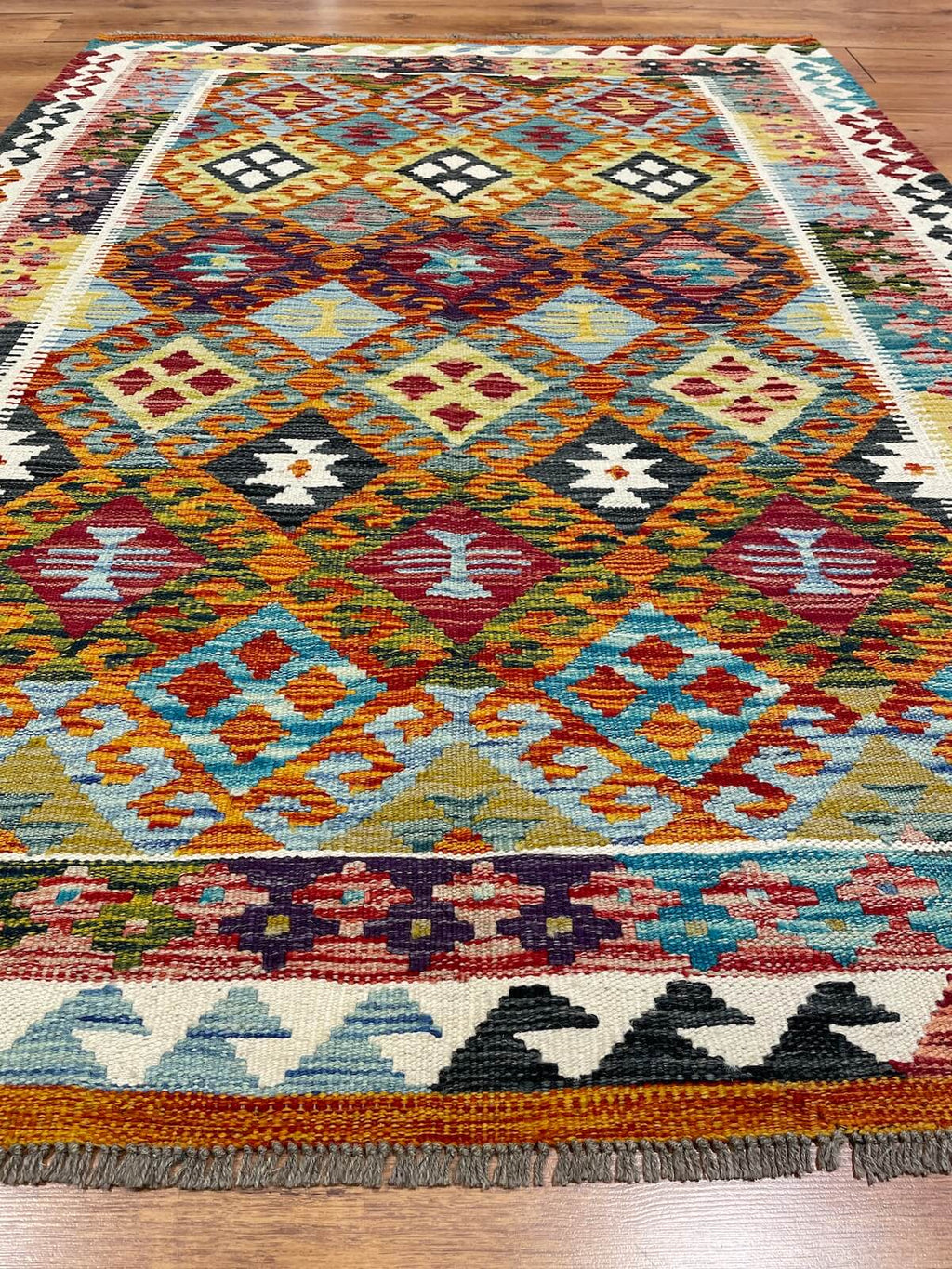 Anatolian Handwoven Kilim by Camel Carpet