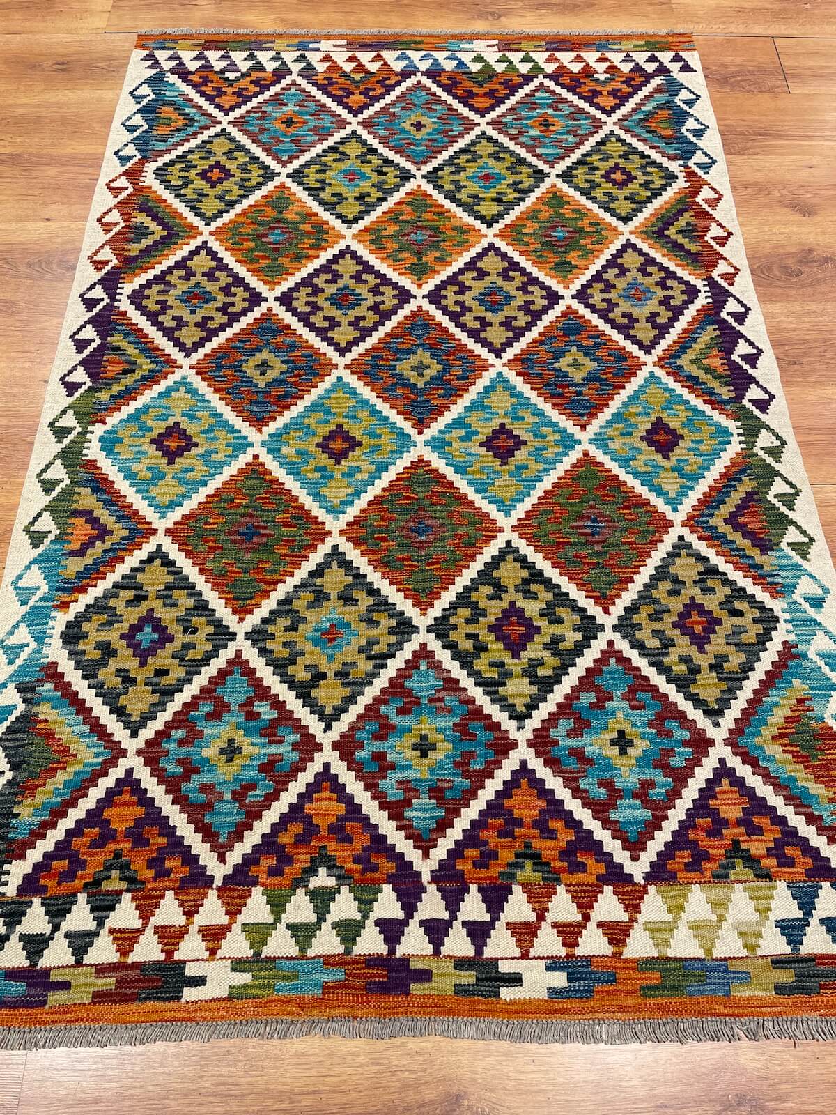Anatolian Handwoven Kilim by Camel Carpet