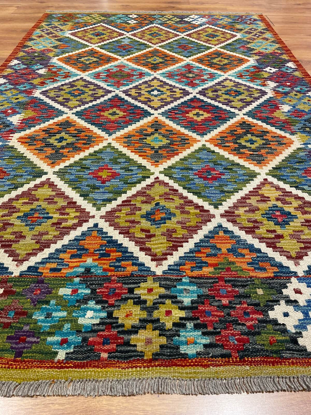 Anatolian Handwoven Kilim by Camel Carpet