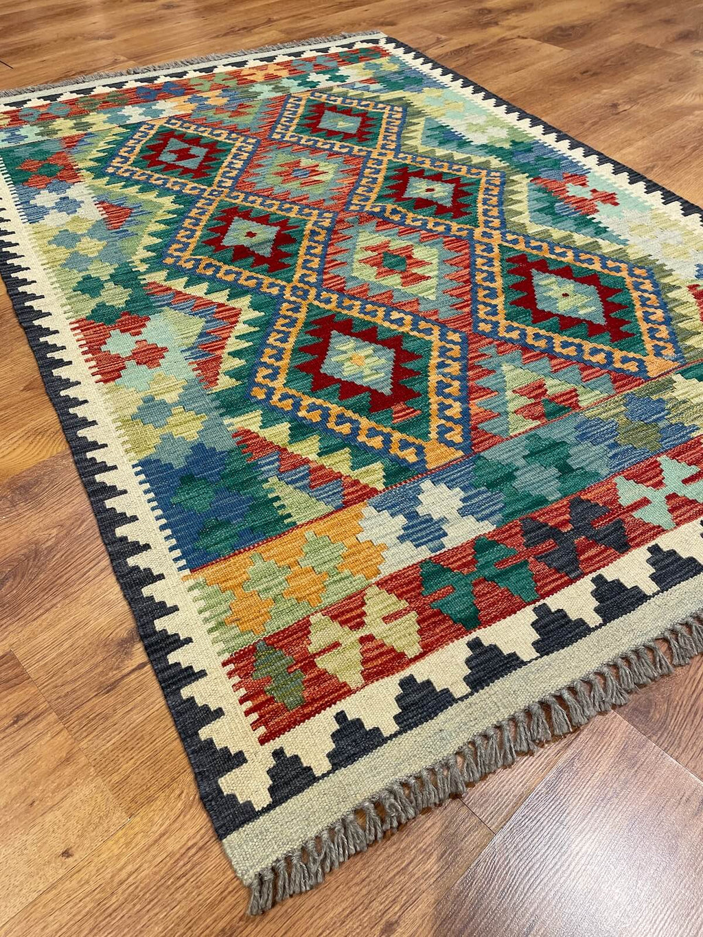 Anatolian Handwoven Kilim by Camel Carpet