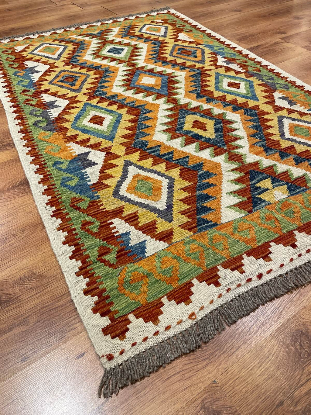 Anatolian Handwoven Kilim by Camel Carpet