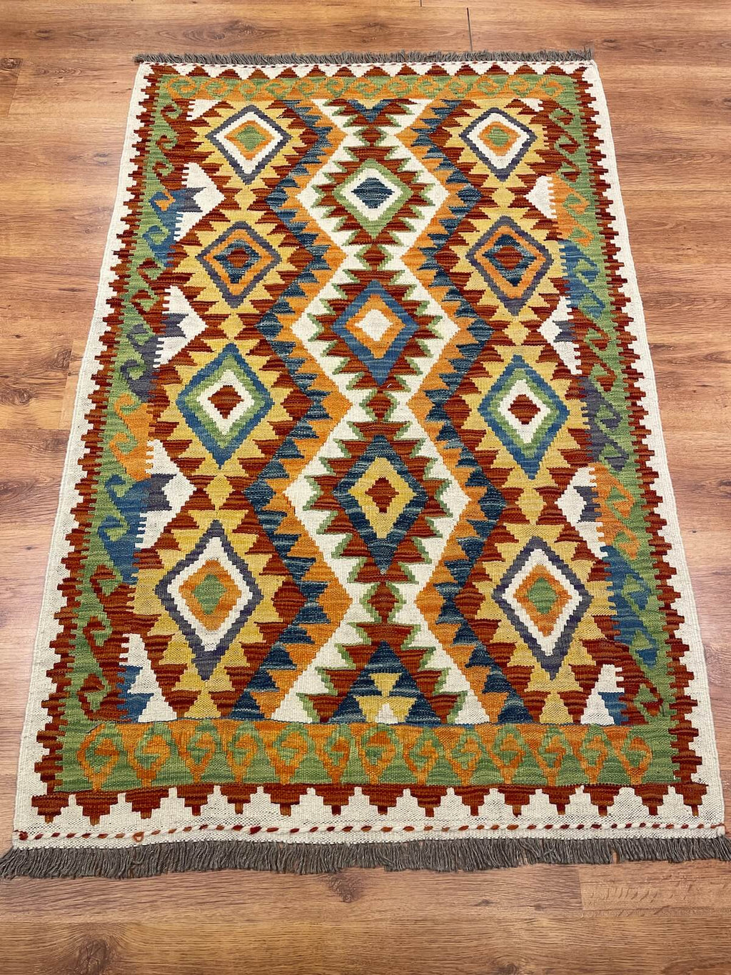 Anatolian Handwoven Kilim by Camel Carpet