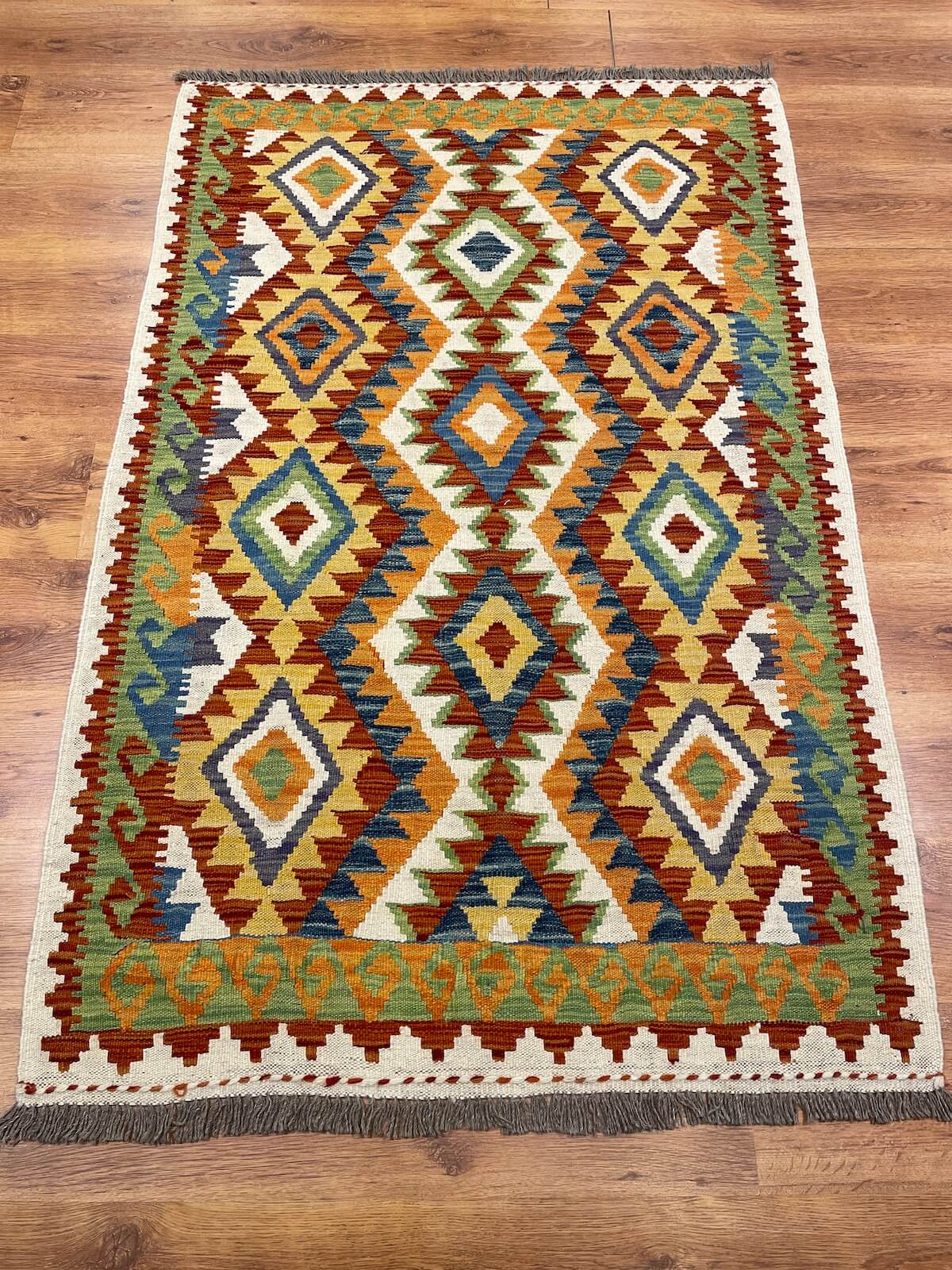 Anatolian Handwoven Kilim by Camel Carpet