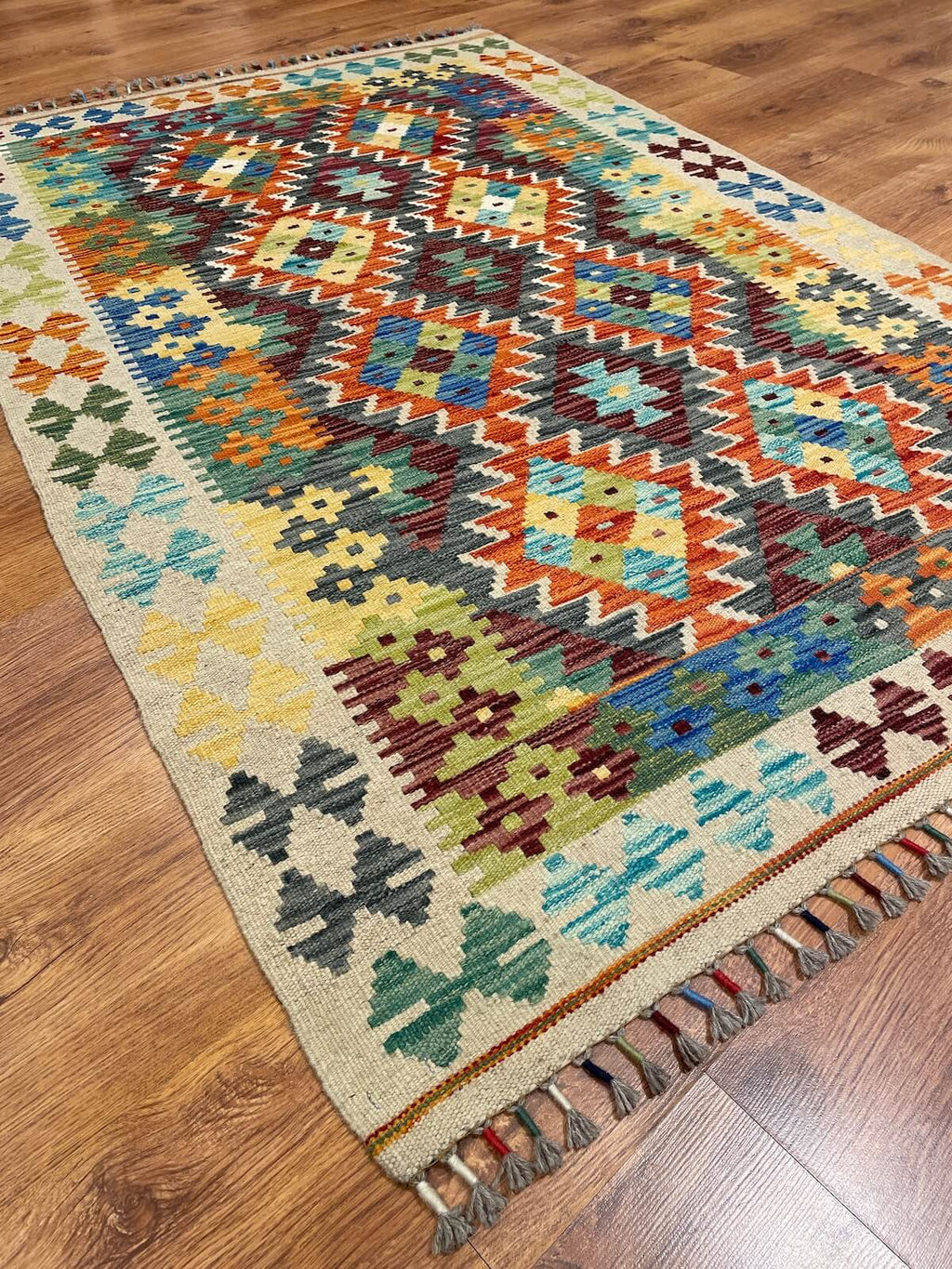 Anatolian Handwoven Kilim by Camel Carpet