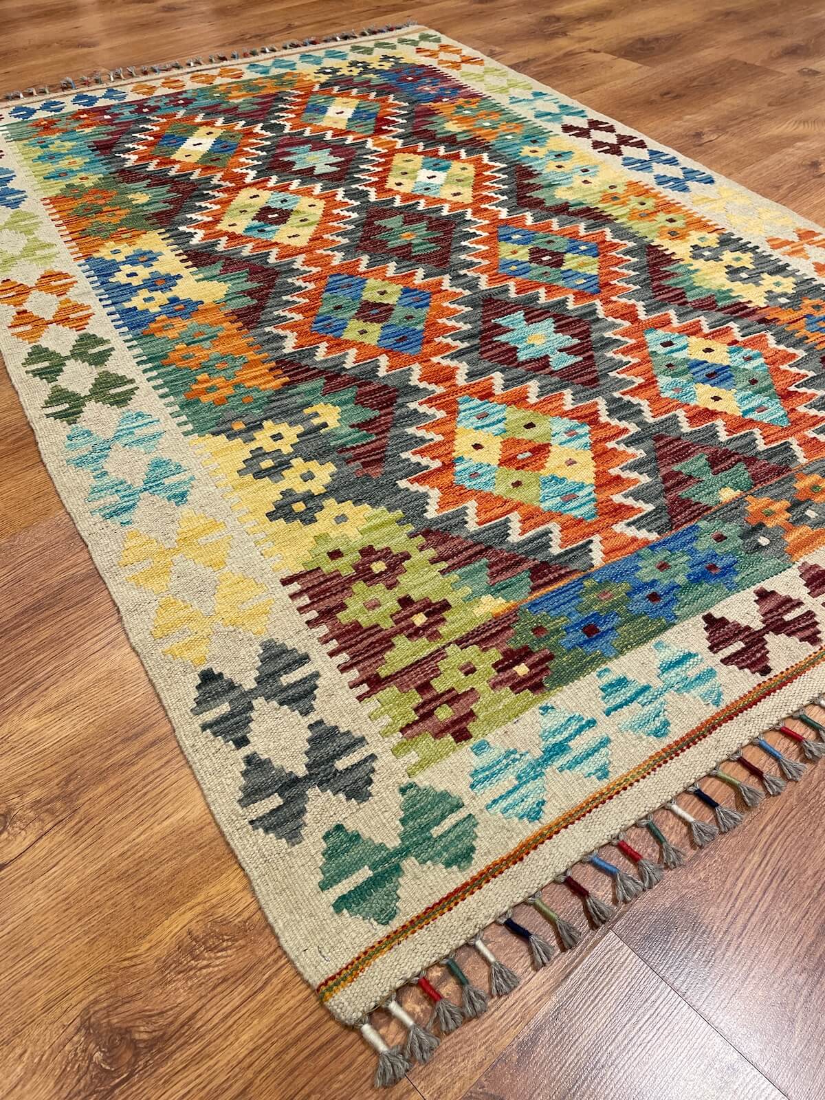 Anatolian Handwoven Kilim by Camel Carpet