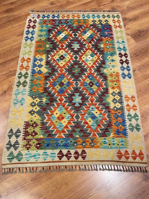 Anatolian Handwoven Kilim by Camel Carpet