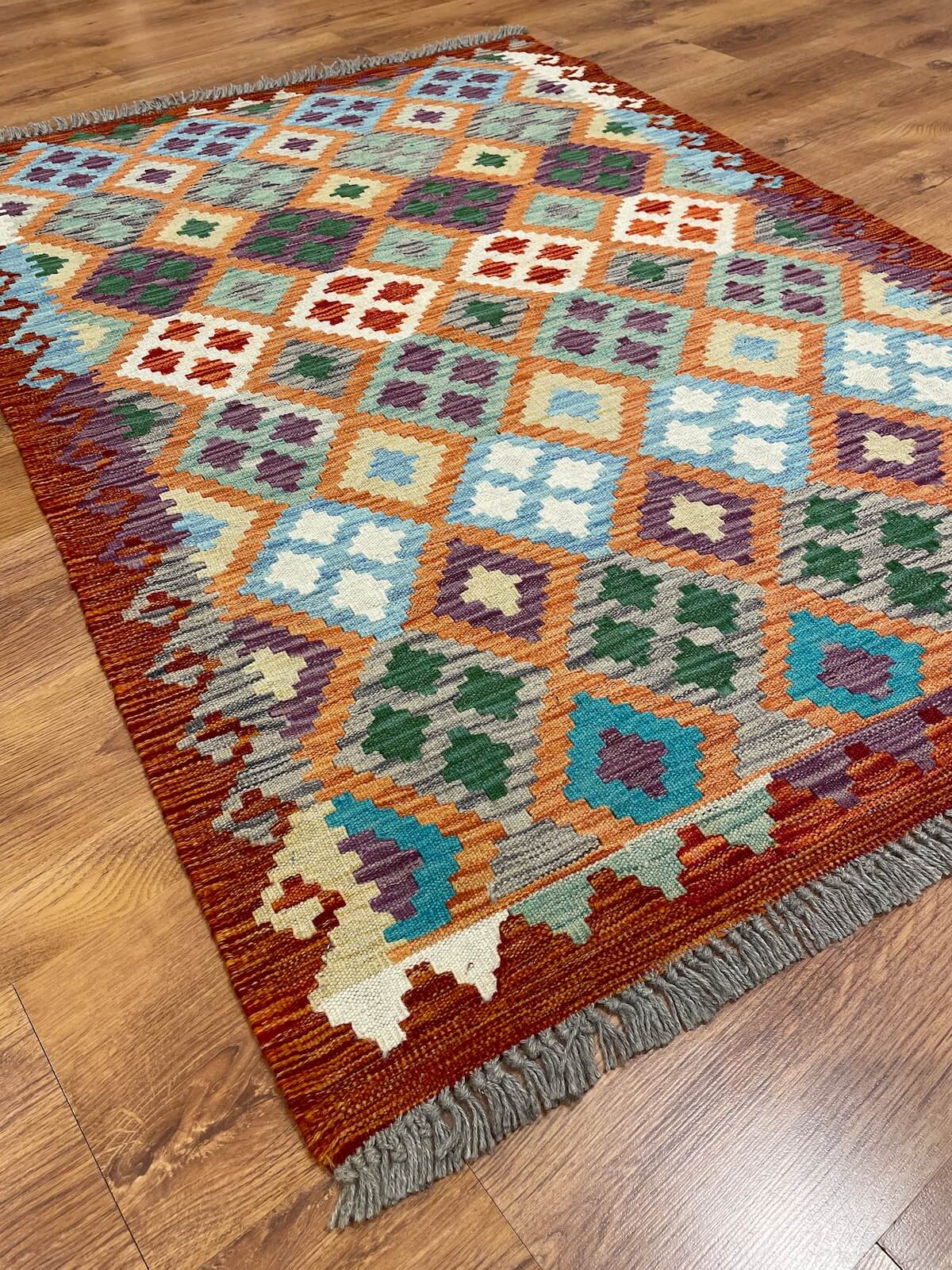 Anatolian Handwoven Kilim by Camel Carpet