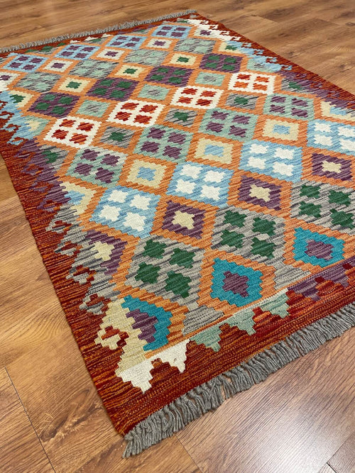 Anatolian Handwoven Kilim by Camel Carpet