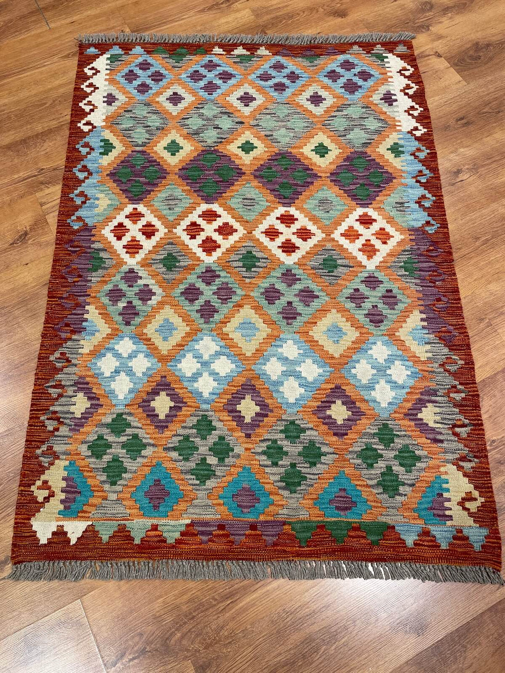 Anatolian Handwoven Kilim by Camel Carpet