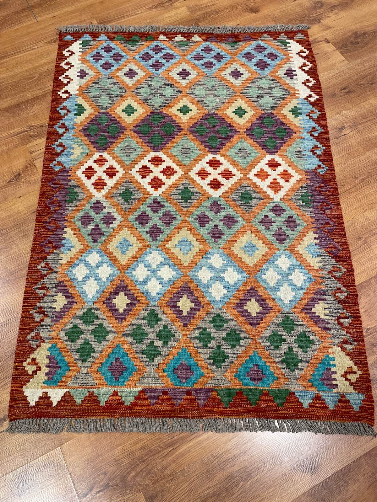 Anatolian Handwoven Kilim by Camel Carpet