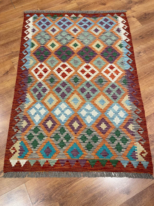 Anatolian Handwoven Kilim by Camel Carpet