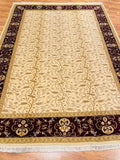 Angora Usak Handwoven Rug by Camel Carpet