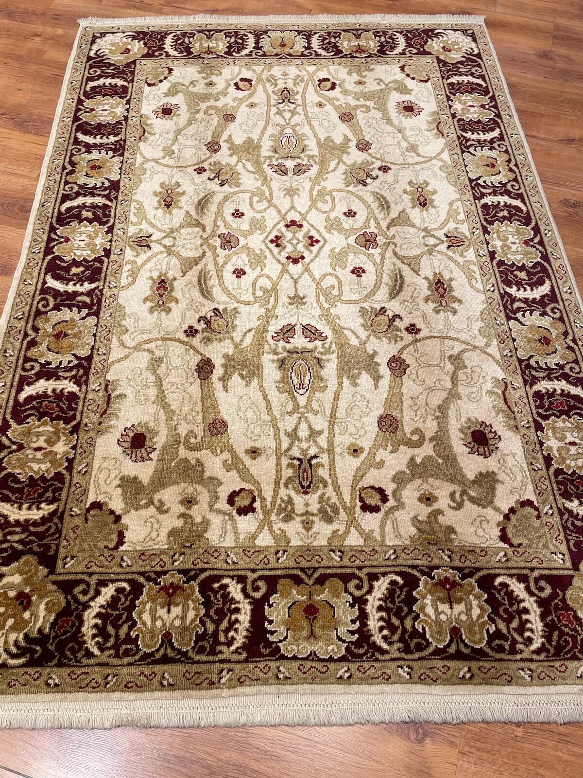 Angora Usak Handwoven Rug – 154X226 by Camel Carpet