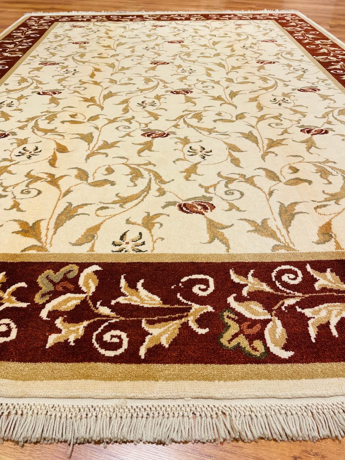 Angora Usak Handwoven Rug by Camel Carpet