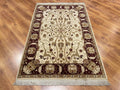 Angora Usak Handwoven Rug – 025945 by Camel Carpet