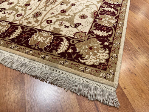 Angora Usak Handwoven Rug – 025945 by Camel Carpet