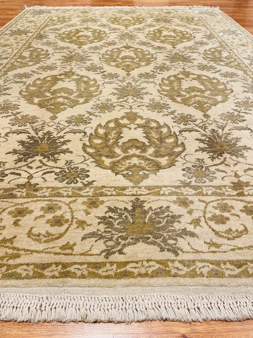 Angora Usak Handwoven Rug – 197X275 by Camel Carpet
