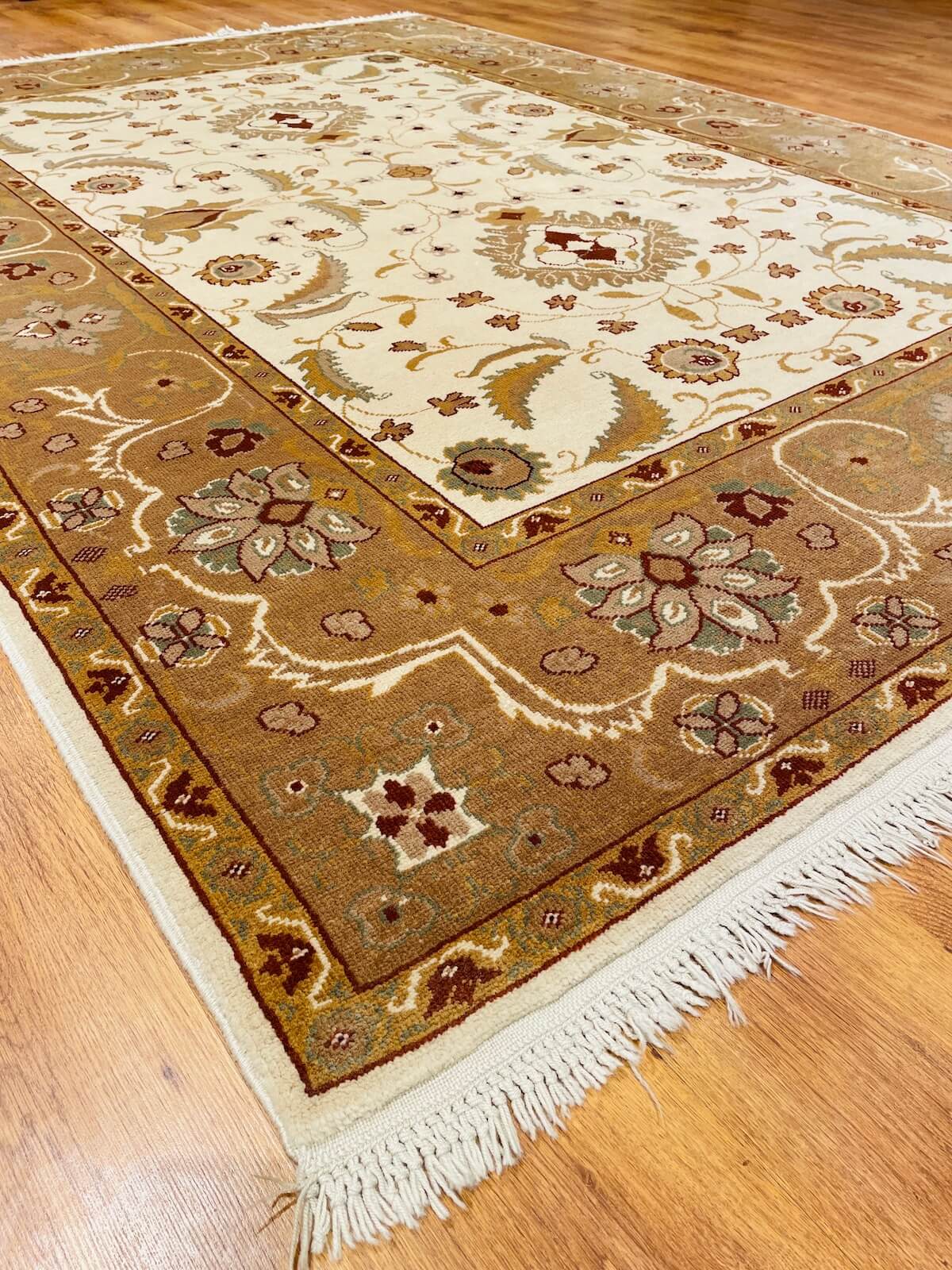 Angora Usak Handwoven Rug – 203X285 by Camel Carpet