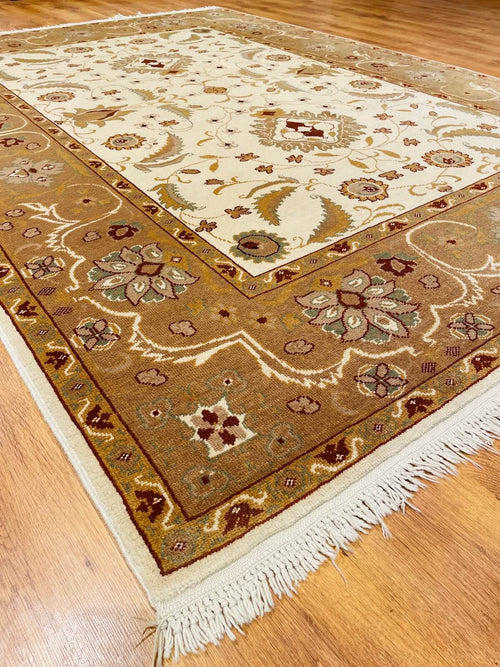 Angora Usak Handwoven Rug – 203X285 by Camel Carpet