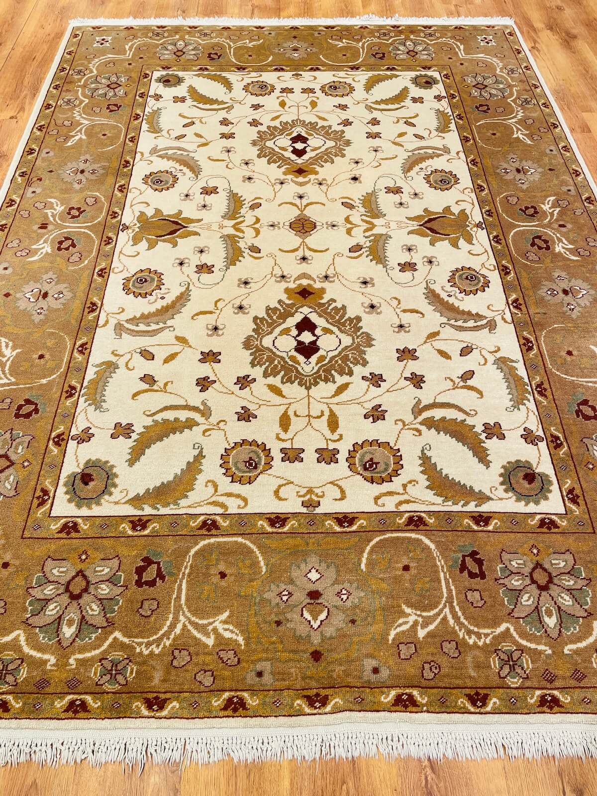 Angora Usak Handwoven Rug – 203X285 by Camel Carpet