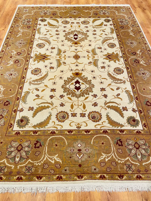 Angora Usak Handwoven Rug – 203X285 by Camel Carpet