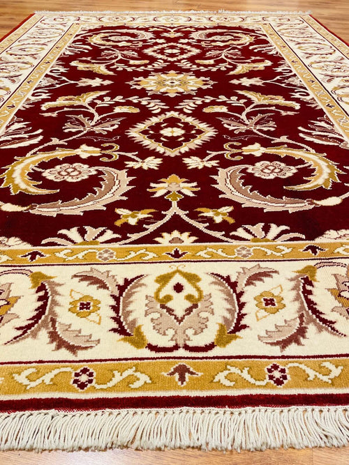Angora Usak Handwoven Rug by Camel Carpet