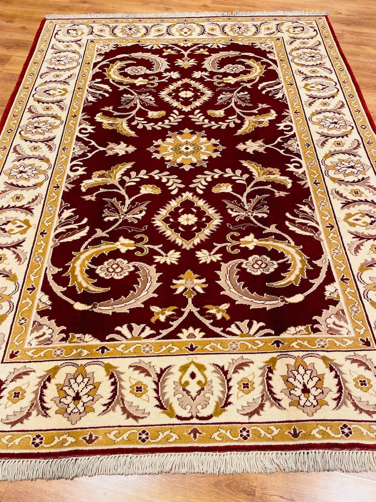 Angora Usak Handwoven Rug by Camel Carpet