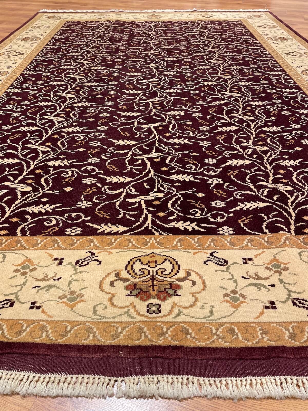 Angora Usak Handwoven Rug by Camel Carpet