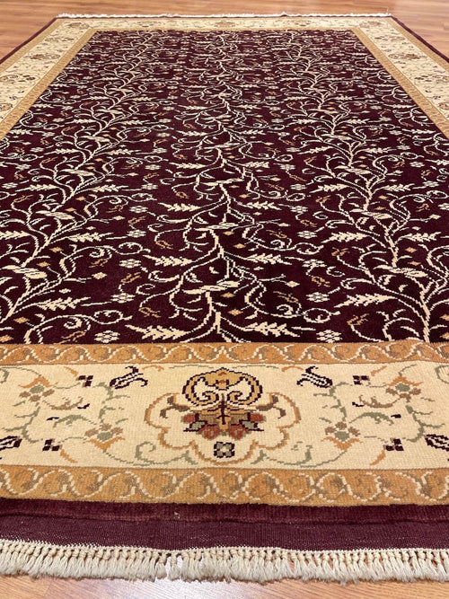 Angora Usak Handwoven Rug by Camel Carpet