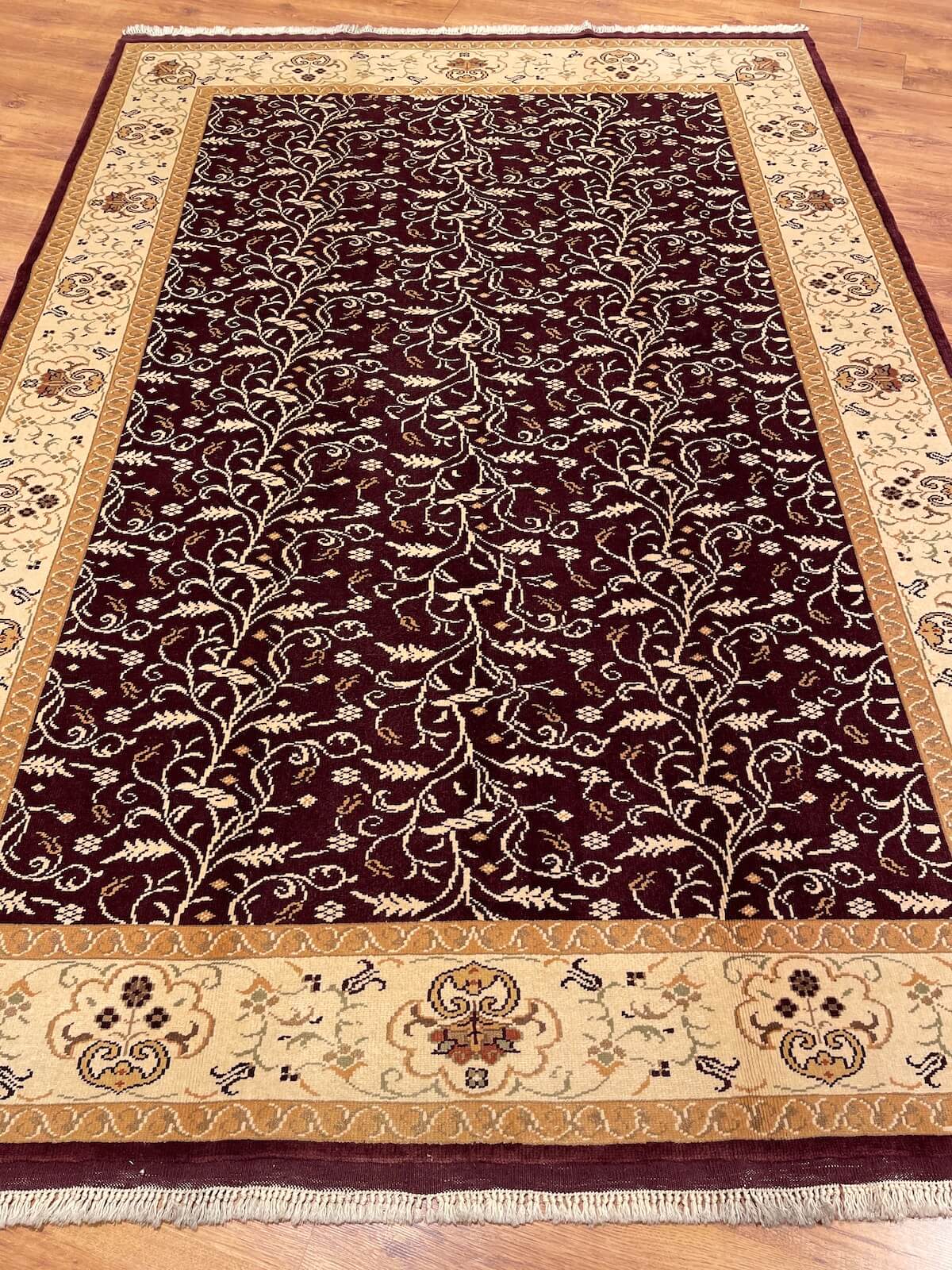 Angora Usak Handwoven Rug by Camel Carpet
